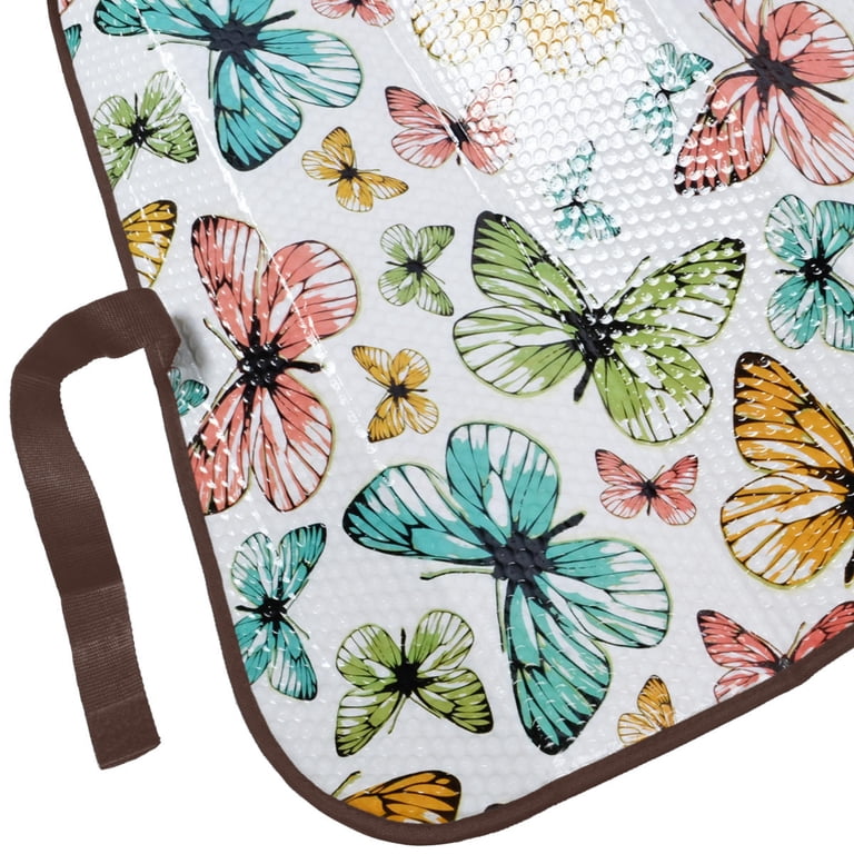Butterfly Sunshade with Static Cling, Accordion Fold photo 7