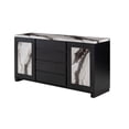 thumbnail image 2 of Global Furniture USA D12 Black Faux Marble Top Buffet, 2 of 5