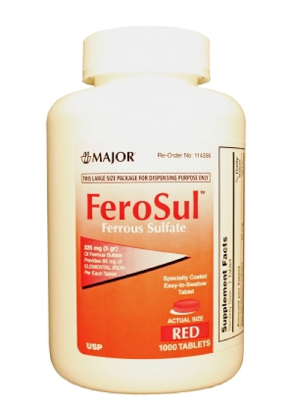 what is ferrous sulfate 325 mg tab used for