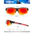 thumbnail image 4 of KALIYADI Sports Sunglasses for Men, Polarized Sun Glasses for Men Women Youth Baseball Softball with UV Protection, 4 of 7