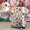 thumbnail image 4 of Colorful Softball and Fashion Icons Pattern Luggage Cover Fashion Suitcase Cover Baggage Covers Fit 25-28 Inch Luggage (Go Travel), 4 of 5