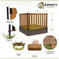 Zippity Outdoor Products ZP19075 Newberry Wood Fence 48” W x 32” H (2 ...