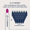 thumbnail image 3 of Paquete de carbonatación SodaStream con 3 cilindros de 60 L, color rosa CQC, 3 of 4