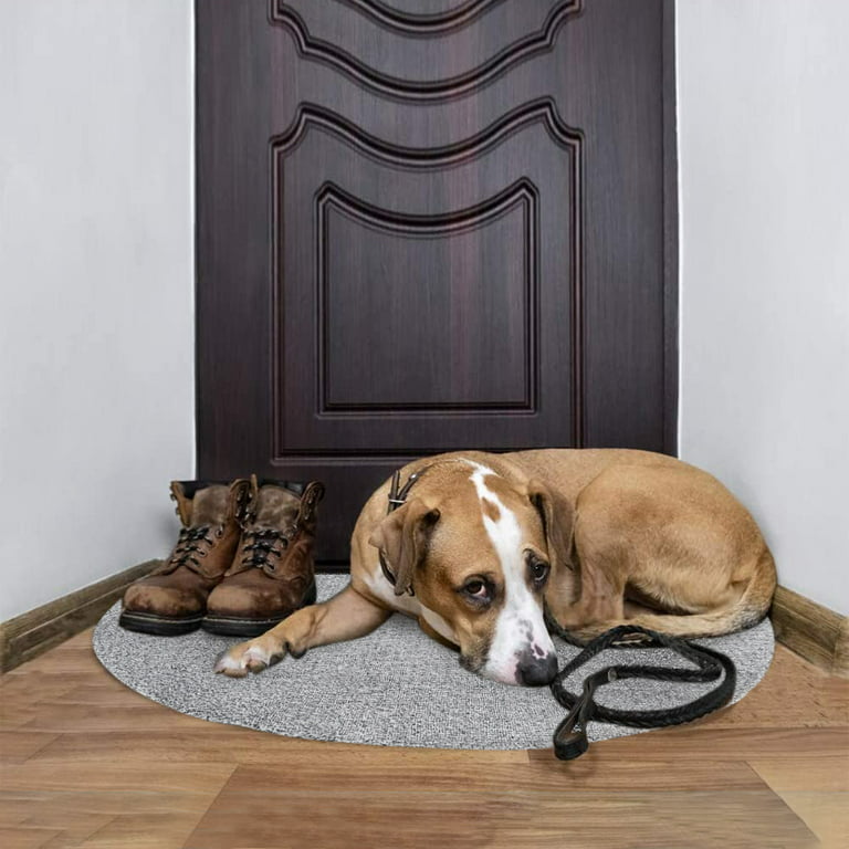  Dog Door Mat Indoor Entrance Non-Slip Machine