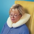 thumbnail image 3 of Hermell Neck Support Pillow Beige Polyester Fiber Bed Accessories NC6400 - 1 Ct, 3 of 3
