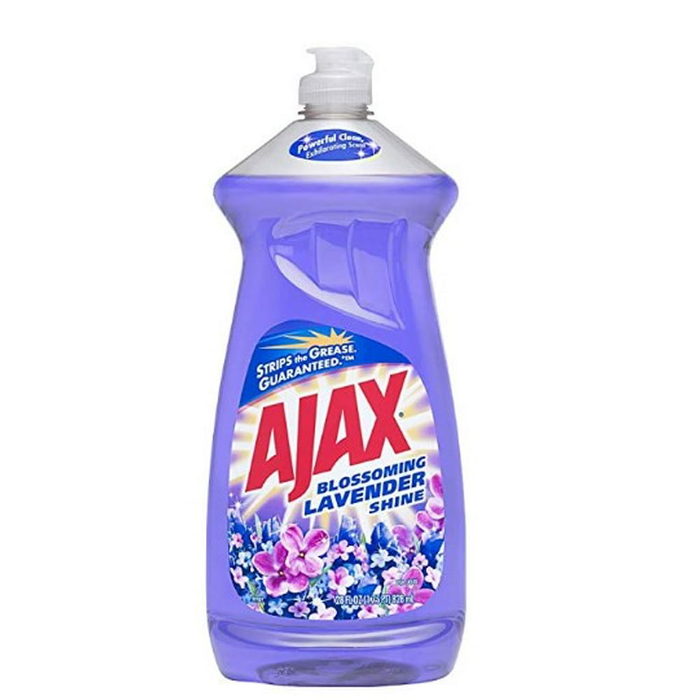 Ajax Dish Washing Liquid, Lavender Shine, 41 oz. (Pack of 3) Walmart