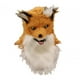 thumbnail image 1 of Máscara de de peluche, máscara de cabeza completa de animal realista, disfraz de Halloween para fiesta, cosplay, decoración navideña Amarillo, 1 of 8