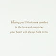 thumbnail image 3 of Hallmark Sympathy Card (Comfort in Love and Memories), 3 of 6