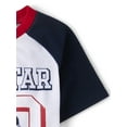 thumbnail image 2 of The Children's Place Boys Short Sleeve Snug Fit All Star Champs Pajamas, Sizes XS-XXL, 2 of 4