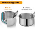 thumbnail image 2 of Olla de Acero Inoxidable Cyrosa 2.5QT con Tapa Colador, 2 of 7