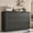 Black, variant on Memoryfield 6 Drawer Wooden Double Dresser for Bedroom, Modern Wide Chest of Drawers with Deep Storage & Large Top, Storage Cabinet for Bedroom, Living Room, Black