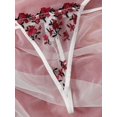 thumbnail image 3 of Lingerie Set Red Floral, 3 of 4