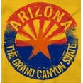 thumbnail image 2 of Arizona Pride Illustrated State Flag Men's Graphic T Shirt Tees Brisco Brands S, 2 of 6