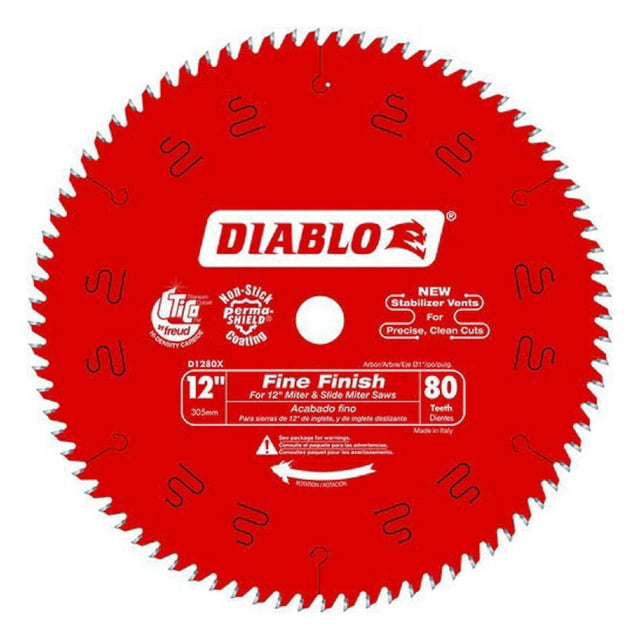 Sierra Circular 12X5/8 80 Dientes C-Tung P Diablo F03F013252