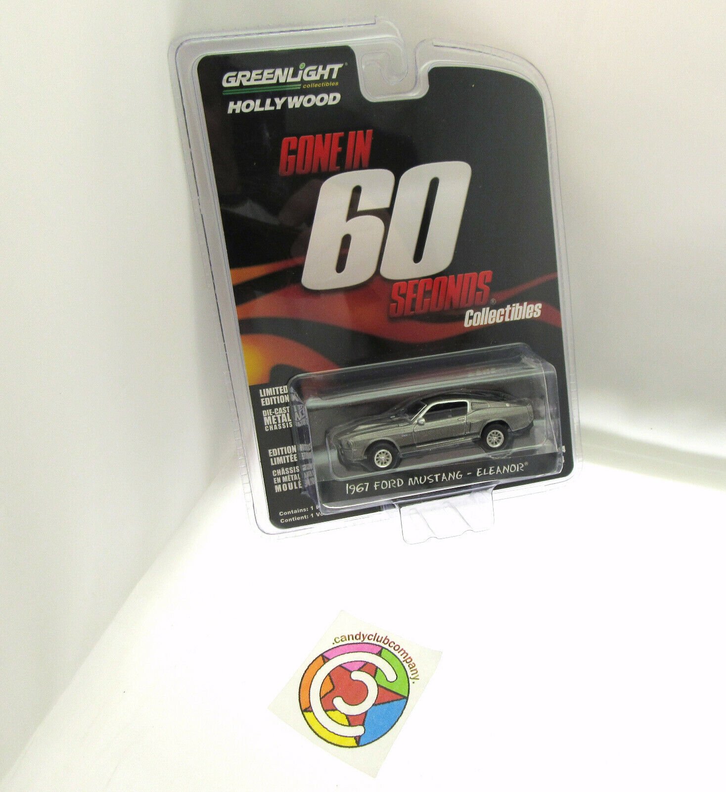 Gone In 60 Seconds  1967 Ford Mustang Eleanor  Greenlight  Die Cast