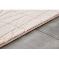 thumbnail image 6 of Lily Luxury Chinchilla Faux Fur Abstract Gilded Rectangular Area Rug, 6 of 7