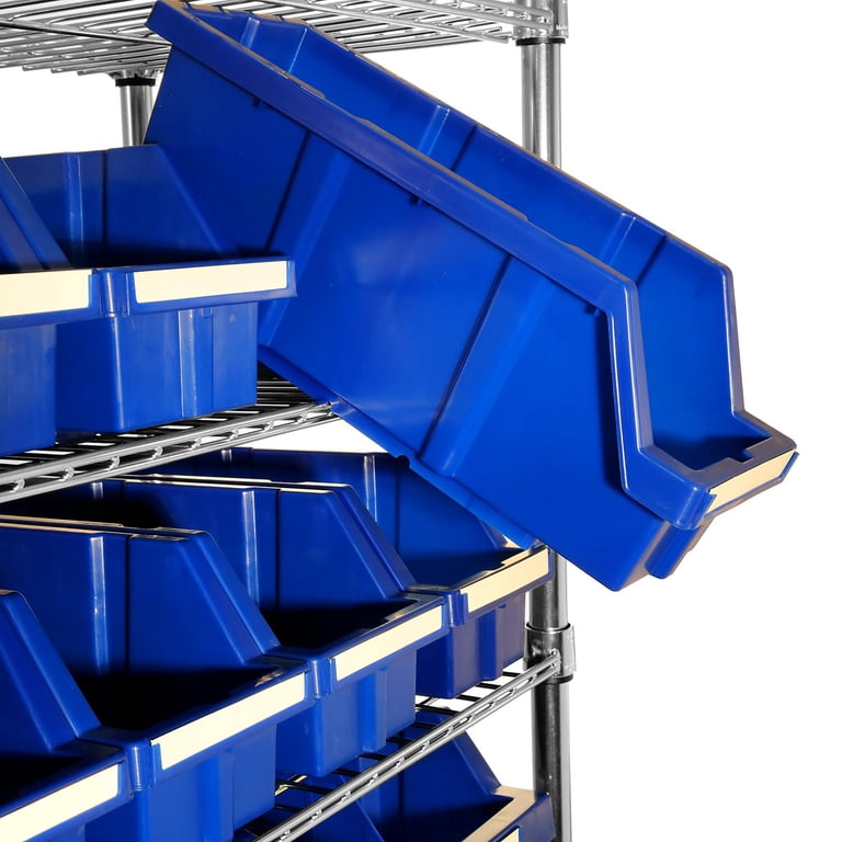 Seville Classics 8-Tier NSF 24-Bin Rack, 36