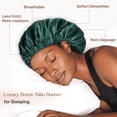 thumbnail image 2 of Satin Silk Bonnet for Sleeping, Hair Bonnet Women Love, Ideal for Curly & Natural Hair Care, Nighttime Protection, 2 of 5