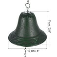 thumbnail image 2 of Japanese Wind Chime, Temple Bells Retro Outdoor Hanging Metal Wind Chime Garden, Temple, Green, 2 of 5