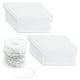 thumbnail image 1 of Reemplazo de persianas con reparación de persianas verticales, kit de reparación de tamaño ajustable de 20 piezas en color blanco para láminas duraderas y resistentes, 1 of 5