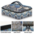 thumbnail image 2 of Iauyy Casserole Carrier for Hot Food Insulated Casserole Travel Carry Bag with Lid Food Warmer Bag for Party/Picnic,The Delicacy Of The Wings, 2 of 7