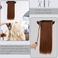 thumbnail image 4 of Hair Extension Holder, Acrylic Hair Styling Caddy With Suction Cup Hair Hanger For Washing Coloring Blow Drying, 4 of 8