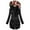 Black, variant on Fall Savings Clearance! Women Fashion Floral Print Jacket Zipper Pocket Sweatshirt Long Sleeve Coat