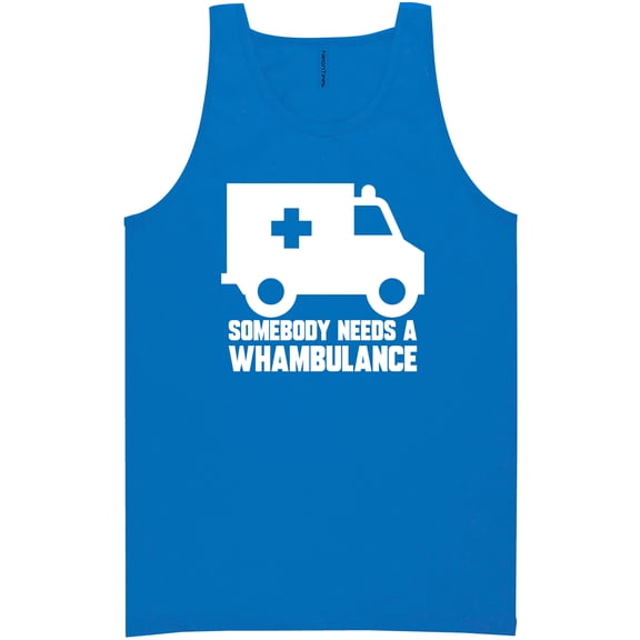 Somebody Needs A Whambulance Neon Tank Top