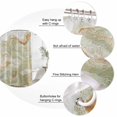 thumbnail image 6 of Sage Green Marble Waterproof Fabric Shower Curtain,Contemporary Abstract Fluid Art Waterproof Fabric Shower Curtain for Bathroom Curtains Bathtubs Hotel Shower Curtains with 12 Hooks Long 72x78in, 6 of 8