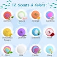 thumbnail image 4 of Bubble Treasure Bath Bomb, 12-Piece Ocean Bath Bomb for Kids with Surprise Inside, Colorful Bubble Bath Fizzy Ball, Skin-Friendly Bathing Kit for Boys & Girls (1Set), 4 of 8