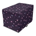 thumbnail image 1 of Space Dog Crate Cover, Astronomic Pattern from Zodiac Constellations Planets and Moons Motifs Along Saturn, Easy to Use Pet Kennel Cover for Dogs, 35" x 23" x 27", Multicolor, by Ambesonne, 1 of 6