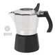 thumbnail image 4 of Cafetera italiana Moka Pot de 100 ml, cafetera Moka Pot doble, cafetera italiana de valor excepcional, 4 of 12