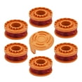 thumbnail image 3 of 6 pack Replacement Spool Line with 1 Pack Spool Cap Cover For WORX WA0010, 3 of 5