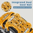 thumbnail image 2 of Slsy Upgraded TPU Snow Chains 6 Pack,Tire Chains for Cars/SUVs/Pickup Trucks,Security Chains, for Tire Width 165-275mm,Easy Installation & Durability, 2 of 6