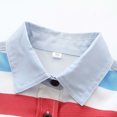thumbnail image 7 of Little Boys Button Down Shirts Long Sleeve Striped Collared Preschool Preppy Going out Tops for Toddlers Multicolor, Size 1 Y, 7 of 7