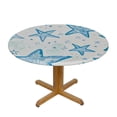 thumbnail image 3 of HAOXIT Round Print Table Cloth Decorative Table Cover with for Dining Table Party 31-35, 3 of 8