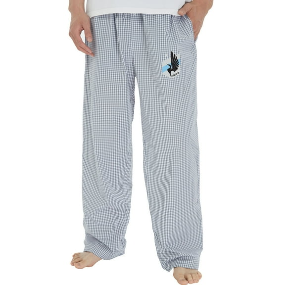 Men's Concepts Sport Gray/White Minnesota United FC Tradition Woven Pants