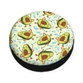 thumbnail image 3 of Gaeub Avocado Doing Sport 14-17in Tire Cover, Spare Tire Cover, for Camper Caravan, Trailer, Car, Truck, SUV, Jeep - 16 inch, 3 of 9