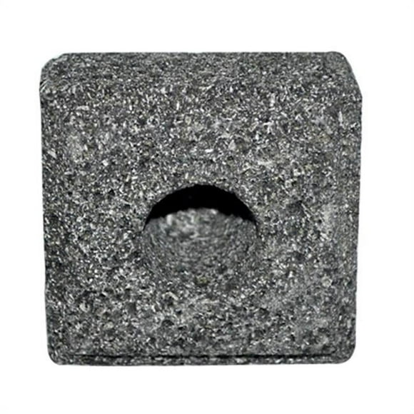 Aloha Bay Taper Candle Holder Lava Stone - 1 Candle Holder