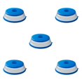 thumbnail image 2 of Monstrate Microwave Plate Cover Oven Plate Cover Guard Lid Oil-proof Splatter Fresh-keeping with Vent Covers Heating for Fruit Type2 NO2, 2 of 6