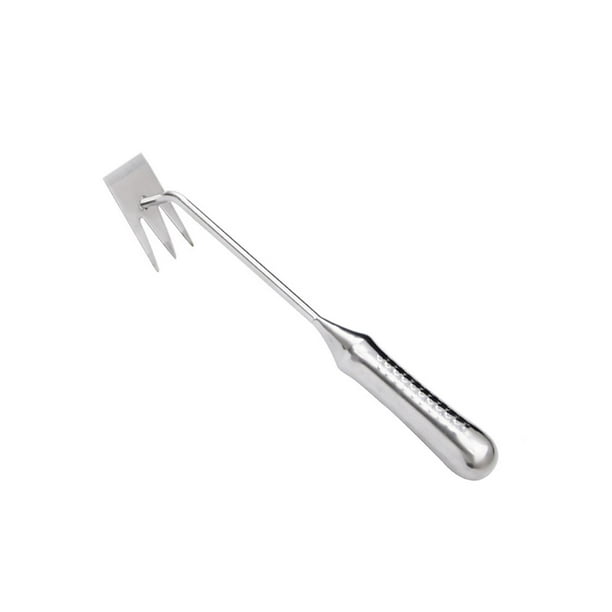 Herramienta de desmalezamiento de acero inoxidable, extractor de malezas Fácil de usar Alta dureza Herramienta de mano para remover malezas de alta completo 33.5cm shamjiam Removedor de malezas
