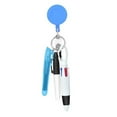 thumbnail image 5 of perfeclan Nurse Shuttle Pen, Retractable Holder, Nurses Day Gift Multipurpose Portable Party Favor Nursing Clips Nurse Pen, blue, 5 of 9