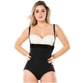 thumbnail image 5 of Diane & Geordi 2405F Fajas Colombianas Reductoras Women Strapless Shapewear Waist Shaper Black 2XS, 5 of 5