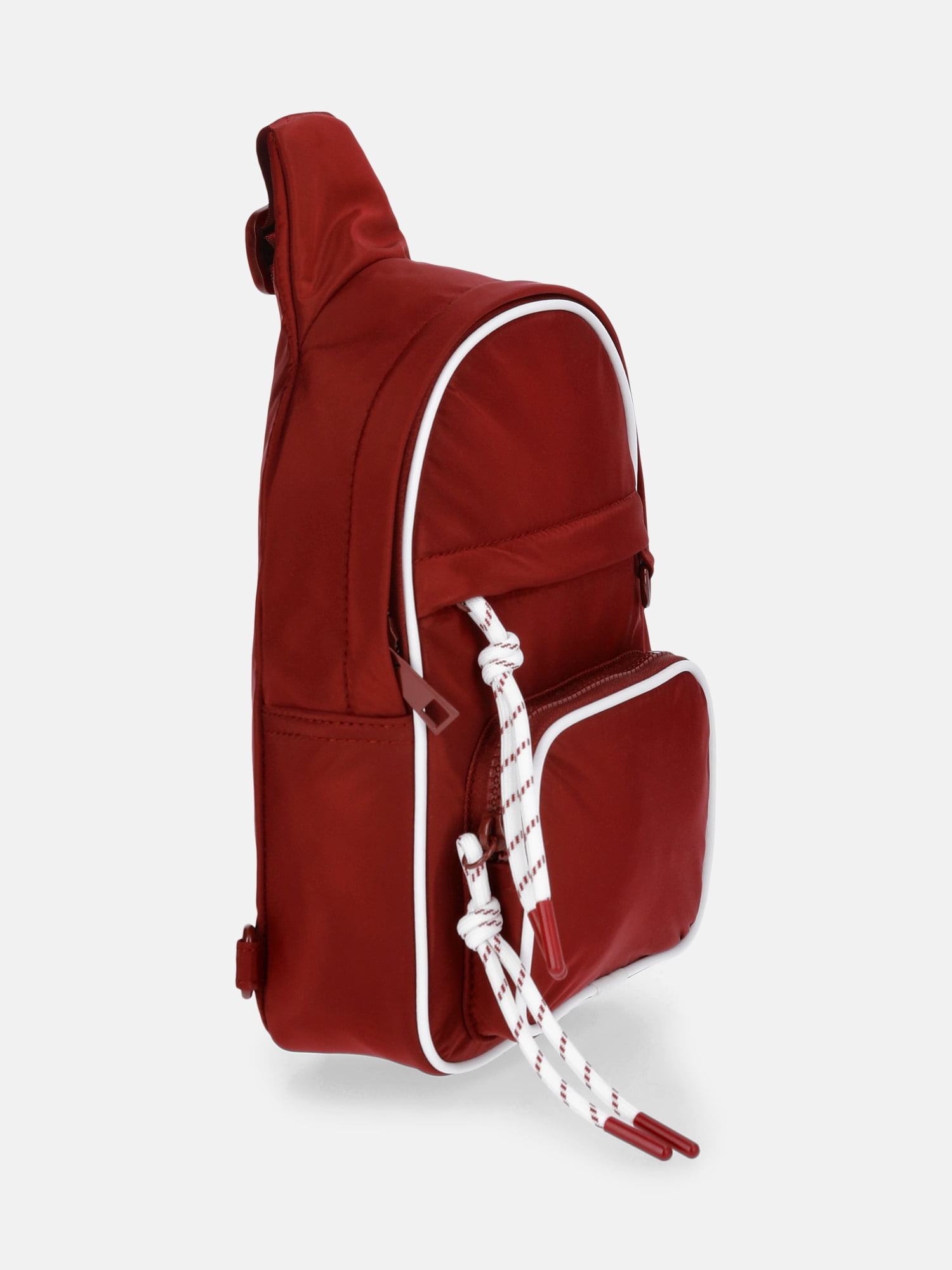 No Boundaries Women's Hands Free Sling Bag, Rich Red