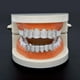 thumbnail image 5 of Bling CZ de Tapa Inferior con Rejilla de Chapada en dieciocho, 5 of 9