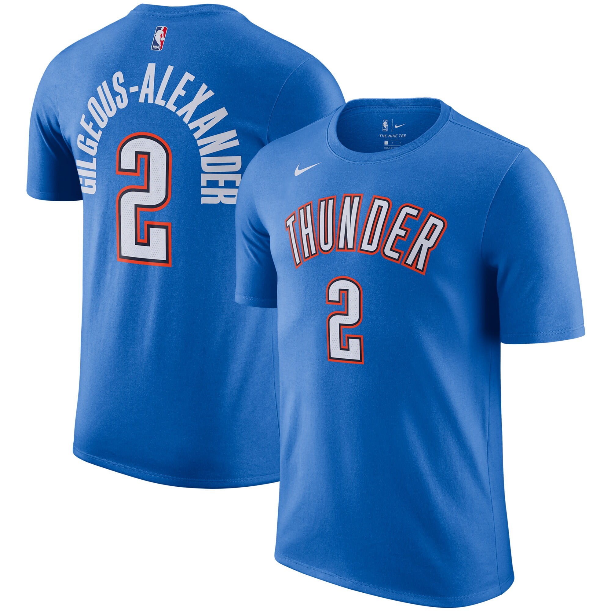 shai thunder jersey