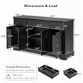 thumbnail image 2 of innovative Farmhouse Coffee Bar Cabinet - Ample Storage, Minimal Space, 2 of 26