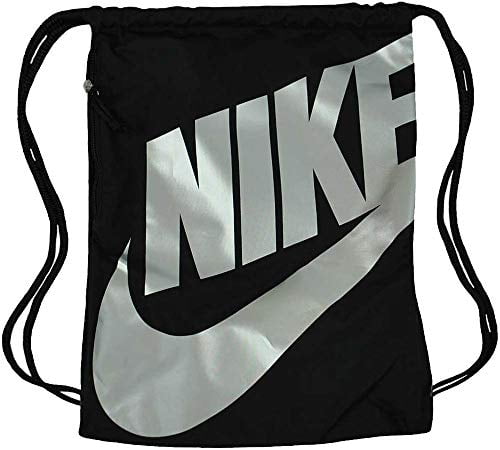black nike drawstring bag