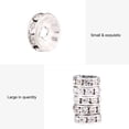 thumbnail image 5 of Mgaxyff Loose Spacer Bead, Alloy Bead, 2Colors 2Sizes 100pcs/set Alloy Rhinestone Loose Charm Spacer Bead for Jewelry Making, 5 of 8