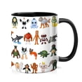 thumbnail image 5 of Abstract Funny Ceramic Mug Italian Brainrot Coffee Mug Tralalero Tralala Tung Tung Tung Sahur Coffee Tea Cup Gift for Boys, 5 of 9
